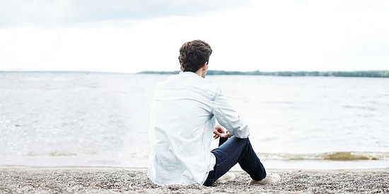 Mann und Meer